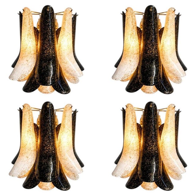 Italian Murano Sconces, 1970s, Set of 4 For Sale - Image 10 of 10