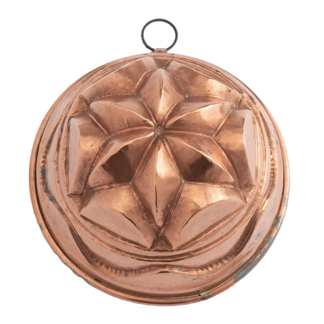 Metal English Tin Lined Copper Mold, 1890 For Sale - Image 7 of 9