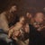 Early 18th Century Italian Artist, Adoration of Saint Rose of Lima with Madonna and Child, 1730, Oil on Canvas For Sale - Image 5 of 15