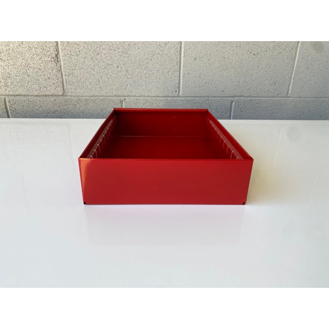 Mid Century Steel Drawer Insert, Repurposed as Organizer / Container ...