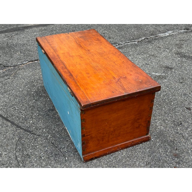 Red Wash + Blue Chest For Sale - Image 11 of 13