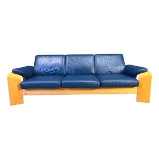 Vintage Pegasus 3 Seater Reclining Sofa by Ekornes, Norway, 1990s For Sale