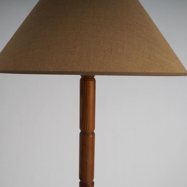 Mid-Century Wooden Floor Lamp from Aneta Växjö, 1960s For Sale - Image 13 of 18
