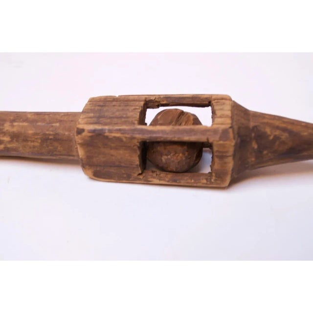 Wood Nautical Folk Art Hand Carved Wooden Whimsy For Sale - Image 7 of 11