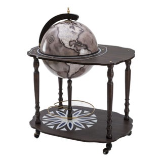 Vesuvius Globe Bar by Zoffoli Mappamondi For Sale