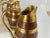 Oak and Brass Barrel Form Pitchers from Gerard Lafitte, France, 1933, Set of 3 For Sale - Image 9 of 13