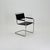 Iconic black leather s34 cantilever chair by mart stam for thonet 1980s this s34 cantilever chair by mart stam for thonet,...