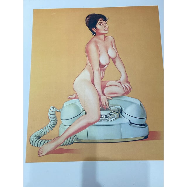 Blue Mel Ramos, Nude, The Princess, Plura Editions, 1970s, Lithograph For Sale - Image 8 of 8