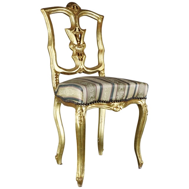 19th Century French Giltwood Chair For Sale - Image 10 of 10