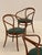 Vintage Dining Chairs with Wooden Armrests, 1950s, Set of 4 For Sale - Image 4 of 11