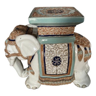 Elephant Plant Door in Ceramic For Sale