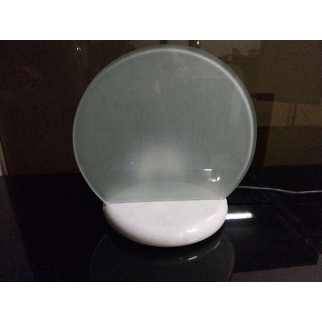 Gong Table Lamp by Bruno Gecchelin for Skipper, 1980s For Sale - Image 9 of 13