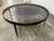Black Iron Le Soliel Coffee Table With Brass Studs For Sale - Image 8 of 13