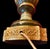 Dark Green Vintage 1940s Porcelain Table Lamp, Antique Lighting, Good Condition For Sale - Image 8 of 18