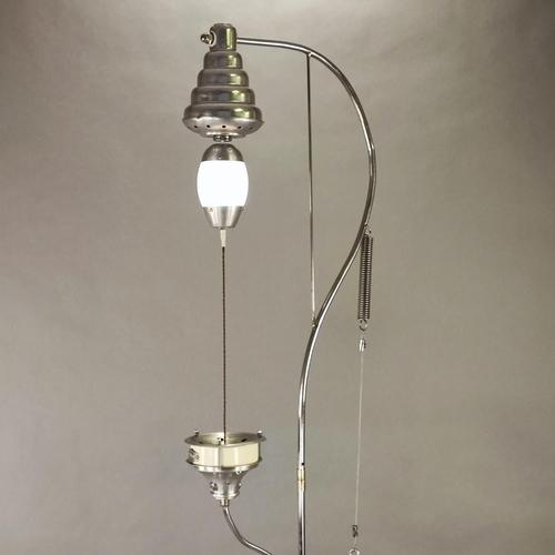 Magnetic Levitation Floor Lamp by Miki Scaglione for Villa G.Pesce For Sale - Image 3 of 13