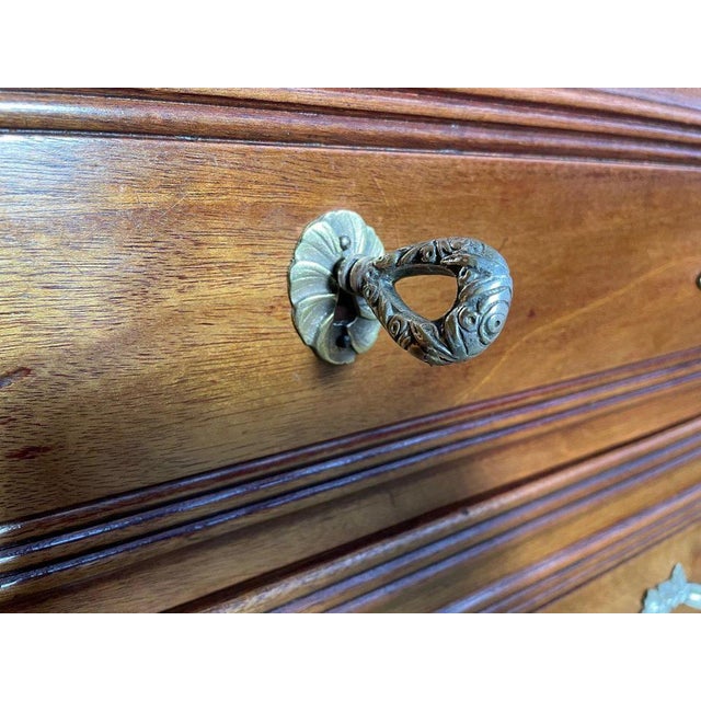 Art Deco Mahogany Chest of Drawers For Sale - Image 6 of 11