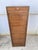 1970s Oak Roll-Top Filing Cabinet, 1970s For Sale - Image 5 of 17