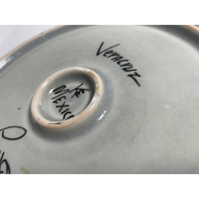 1960s El Palomar Mexico Pottery Dinner Set by Ken Edwards, With a Large Serving Water Pitcher and Creamer- 34 Pieces For Sale - Image 10 of 12