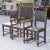 Vintage Chairs in Leatherette, 1930s, Set of 3 For Sale - Image 3 of 9