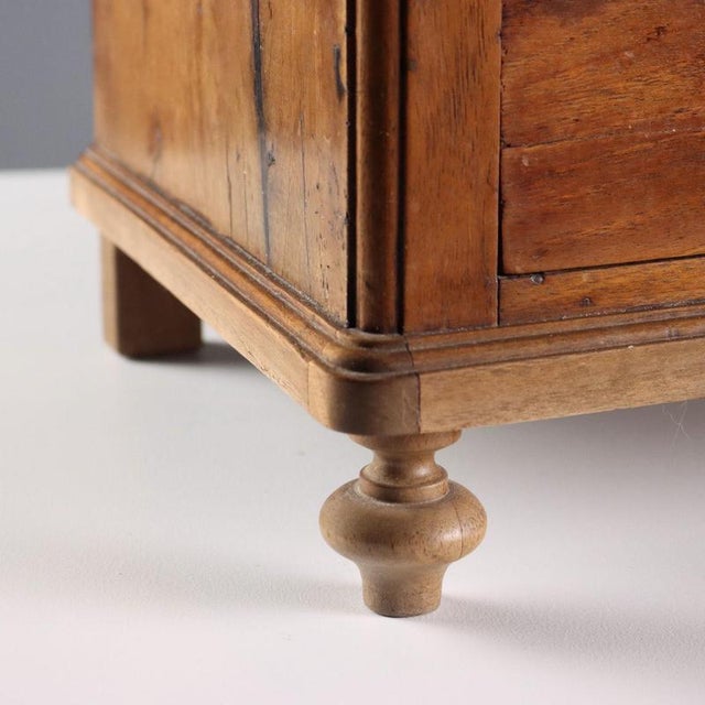 Wood Cappuccino Chest of Drawers in Walnut For Sale - Image 7 of 10