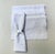 Antique French Linen Napkins, Set of 5, Hemstitched Ladderwork Embroidery, Circa 1900 For Sale - Image 13 of 15