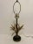 1950s Italian Gilt Sheaf of Wheat Lamp For Sale - Image 5 of 13