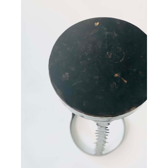 Rocco Drinks Table (Larger Version) Iron For Sale In Dallas - Image 6 of 9