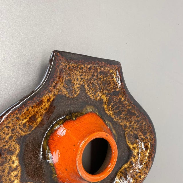 Fat Lava Ceramic Wall Lights from Hustadt Leuchten, Germany, 1970s, Set of 2 For Sale - Image 15 of 18