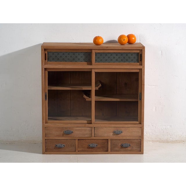 Antique Japanese Kitchen Cabinet For Sale - Image 4 of 17