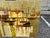 Gold Mid 20th Century Oil on Canvas Signed Lee Reynolds For Sale - Image 8 of 9