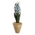 Tommy Mitchell Tole Potted Hyacinth. For Sale