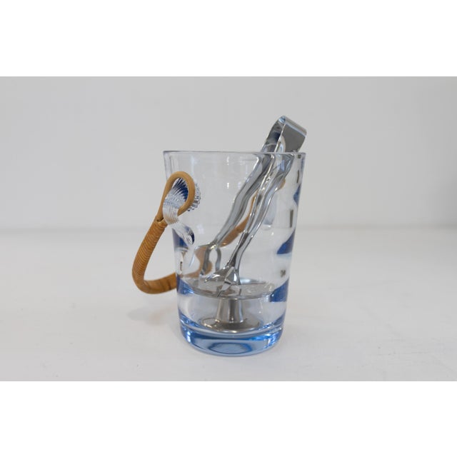 Danish Glass Ice Bucket by Per Lütken for Holmegaard, 1960s. For Sale - Image 15 of 18