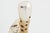 A striking mid‑century Italian ceramic sculpture by Giovanni Rozan, depicting a prowling leopard in vivid hand‑painted...