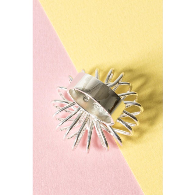 Vintage Silver Ring from Anders Högberg, 1969 For Sale - Image 6 of 8