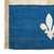 Oversize Vintage Wool Sewn Flag of Quebec, French Canada For Sale In Los Angeles - Image 6 of 6