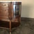 19th Century French Louis XVI Walnut Marble Top Parisian Display Buffet For Sale - Image 11 of 15