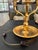 French Empire-Style Gilt Brass Candelabrum Lamp For Sale In New Orleans - Image 6 of 7