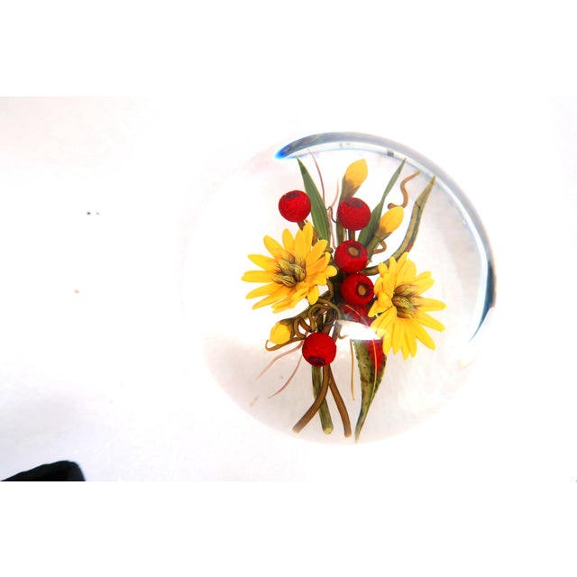Early 21st Century Chris Buzzini (American B. 1949) -One of a Kind Magnificent Paperweight From the Widely Acclaimed Glass Artist Extraordinaire For Sale - Image 5 of 18