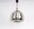 Doria Leuchten smoked glass pendant lamp produced in the 1960s. This beautiful Space Age pendant lamp is a real eye-...