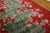1920s Red Claret Abstract Floral Antique Chinese Art Deco Rug 10'x17' 6" Handknotted Wool Carpet For Sale - Image 4 of 5