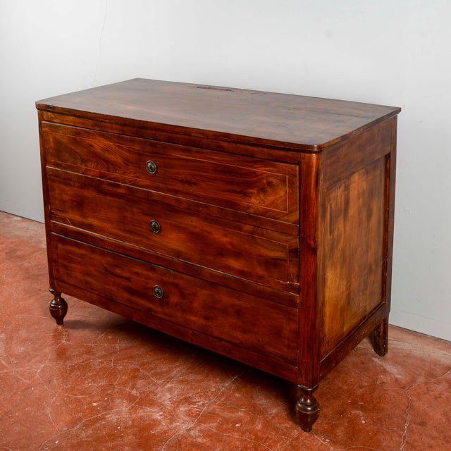 Vintage Dresser in Wood and Fabric For Sale - Image 17 of 18