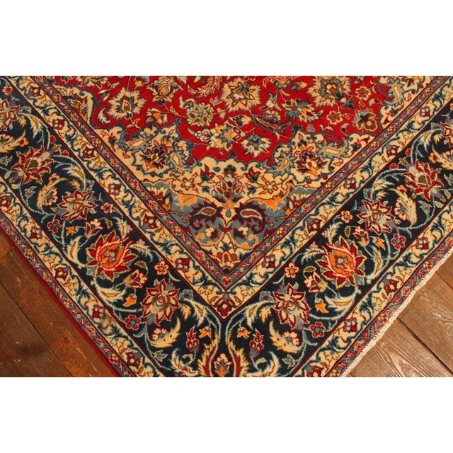 Middle Eastern Hand-Knotted Rug For Sale - Image 9 of 11