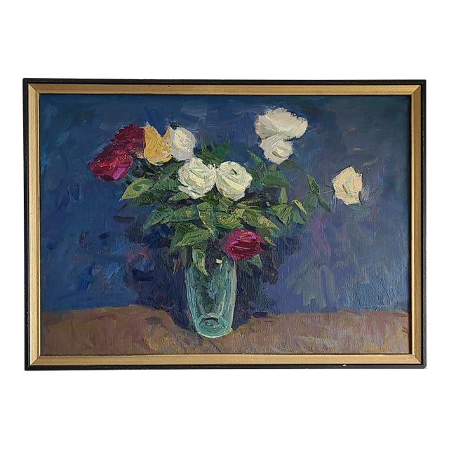 Original Framed Art on Canvas For Sale