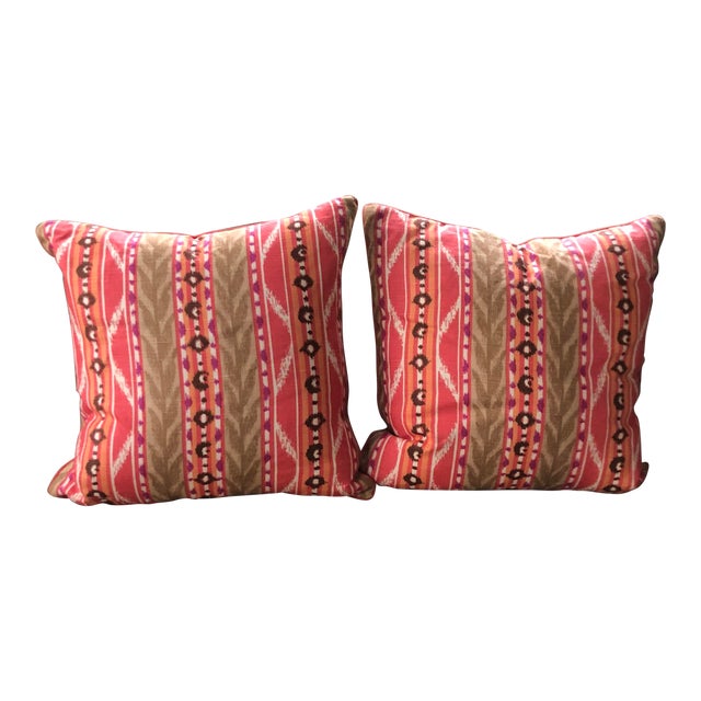 Ryan Studio Down Filled Decorative Pillows A Pair Chairish