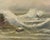 Early 20th Century Early 20th Century Original Paining Stormy Seascape For Sale - Image 5 of 11