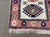 Textile Vintage Handmade Wool Rug For Sale - Image 7 of 8