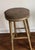 Coastal 1970s McGuire Bamboo Rawhide Bar Stool Suede Cushion 31”h San Francisco Vintage Rattan For Sale - Image 3 of 7