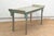 Glass Top Painted Asian Console Writing Table For Sale - Image 10 of 11