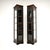 Early 20th Century Antique Edwardian Lacquered Chinoiserie Display Cabinets, 1900, Set of 2 For Sale - Image 5 of 11