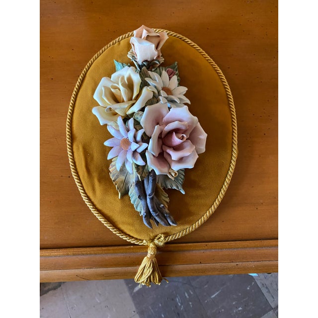 1950s 1950s Capodimonte Wall Art For Sale - Image 5 of 6